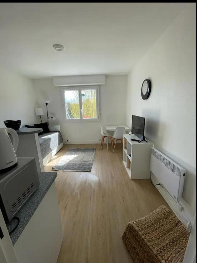 Studio Sur La Cote Fleurie A Houlgate. Apartman Kültér fotó